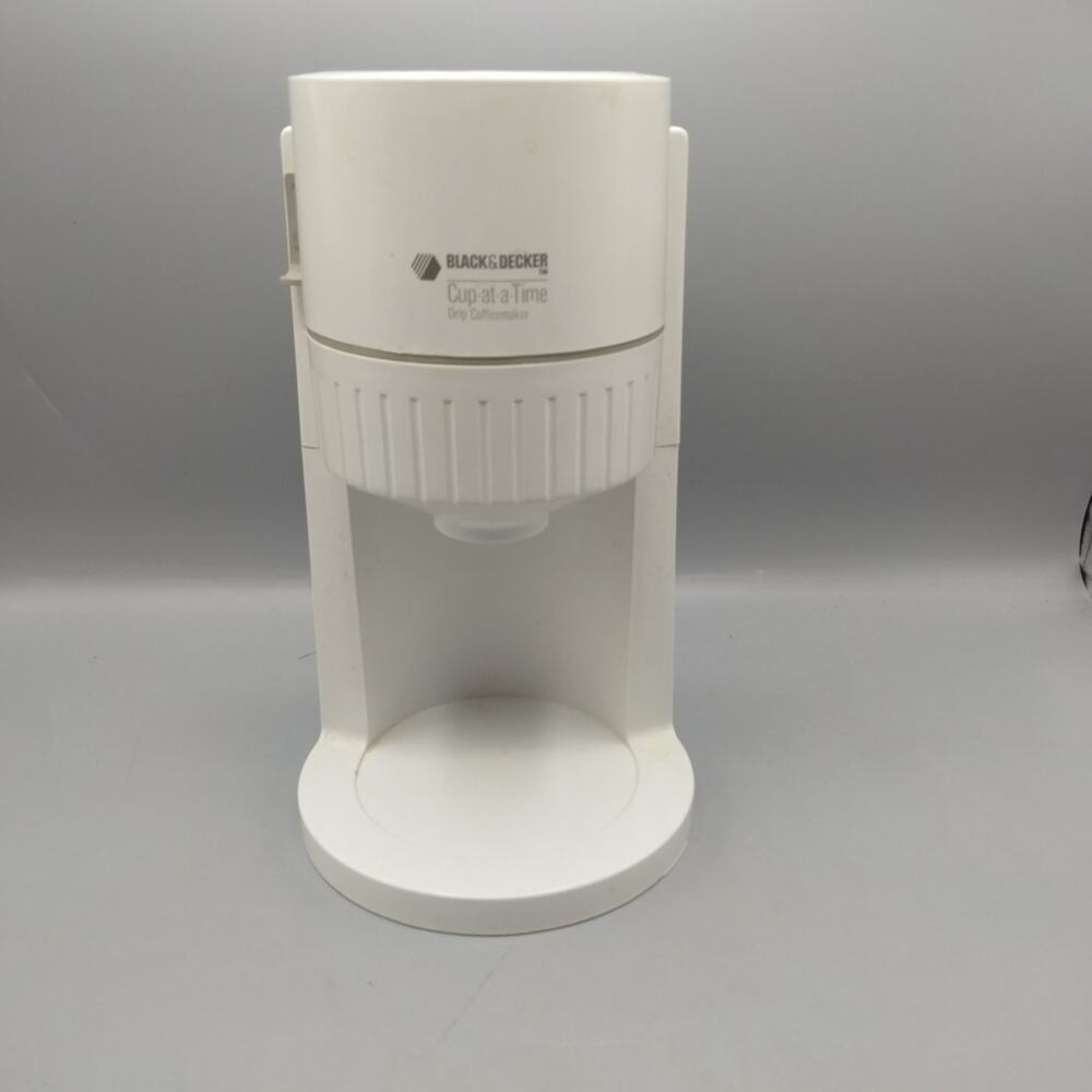 Black & Decker DCM5 Cup at a Time Drip Coffee Maker One Cup 1987 Tested
